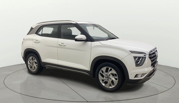 2021 Hyundai Creta SX EXECUTIVE 1.5 PETROL, Petrol, Manual, 47,624 km, Right Front Diagonal