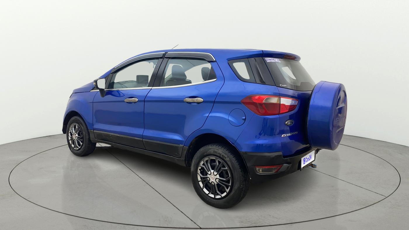 2014 Ford Ecosport AMBIENTE 1.5L DIESEL, Diesel, Manual, 1,08,854 km, Left Back Diagonal