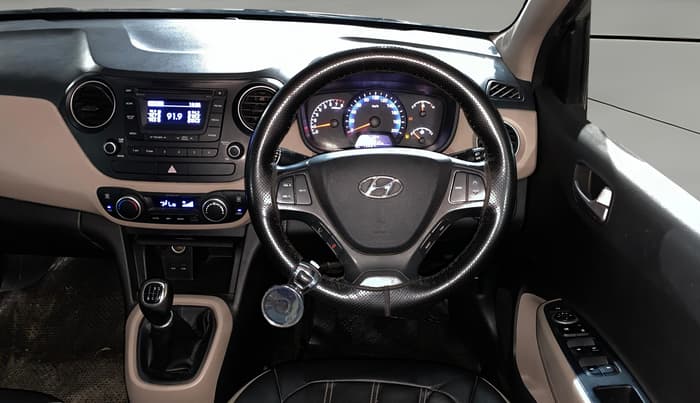 2014 Hyundai Xcent SX 1.2, Petrol, Manual, 73,994 km, Steering Wheel Close Up