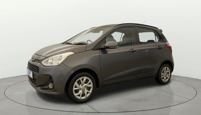 2019 Hyundai Grand i10 SPORTZ 1.2 KAPPA VTVT, Petrol, Manual, 27,711 km, Left Front Diagonal