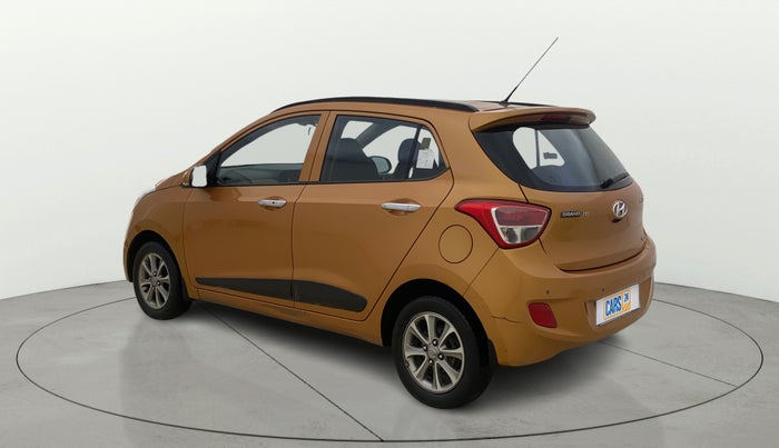 2016 Hyundai Grand i10 ASTA (O) AT 1.2 KAPPA VTVT, Petrol, Automatic, 24,673 km, Left Back Diagonal