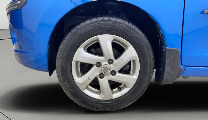 2014 Maruti Celerio ZXI (O), Petrol, Manual, 48,407 km, Left Front Wheel