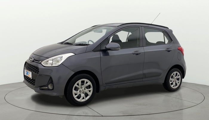 2017 Hyundai Grand i10 SPORTZ (O) 1.2 KAPPA VTVT, Petrol, Manual, 35,960 km, Left Front Diagonal