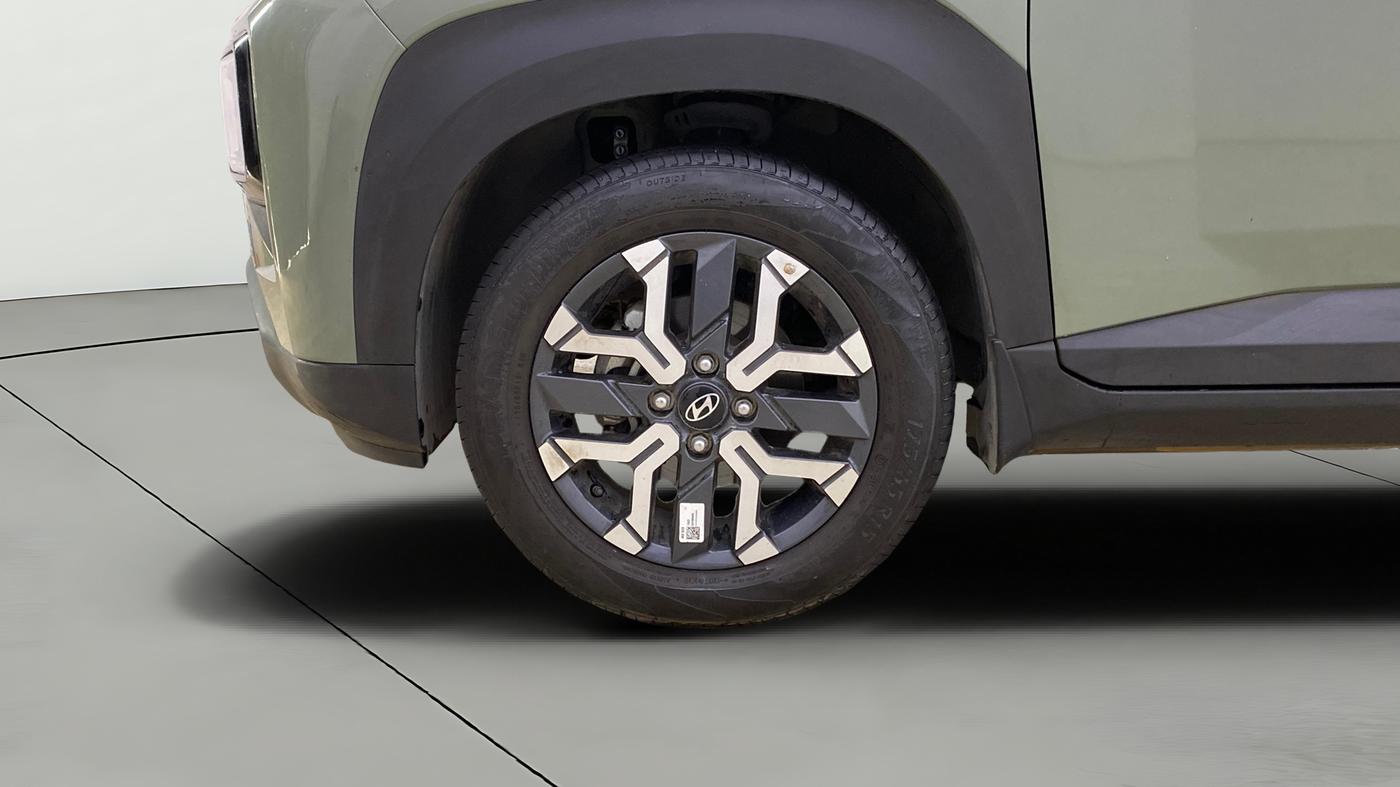 2024 Hyundai EXTER SX(O) CONNECT 1.2 AMT, Petrol, Automatic, 12,899 km, Left Front Wheel
