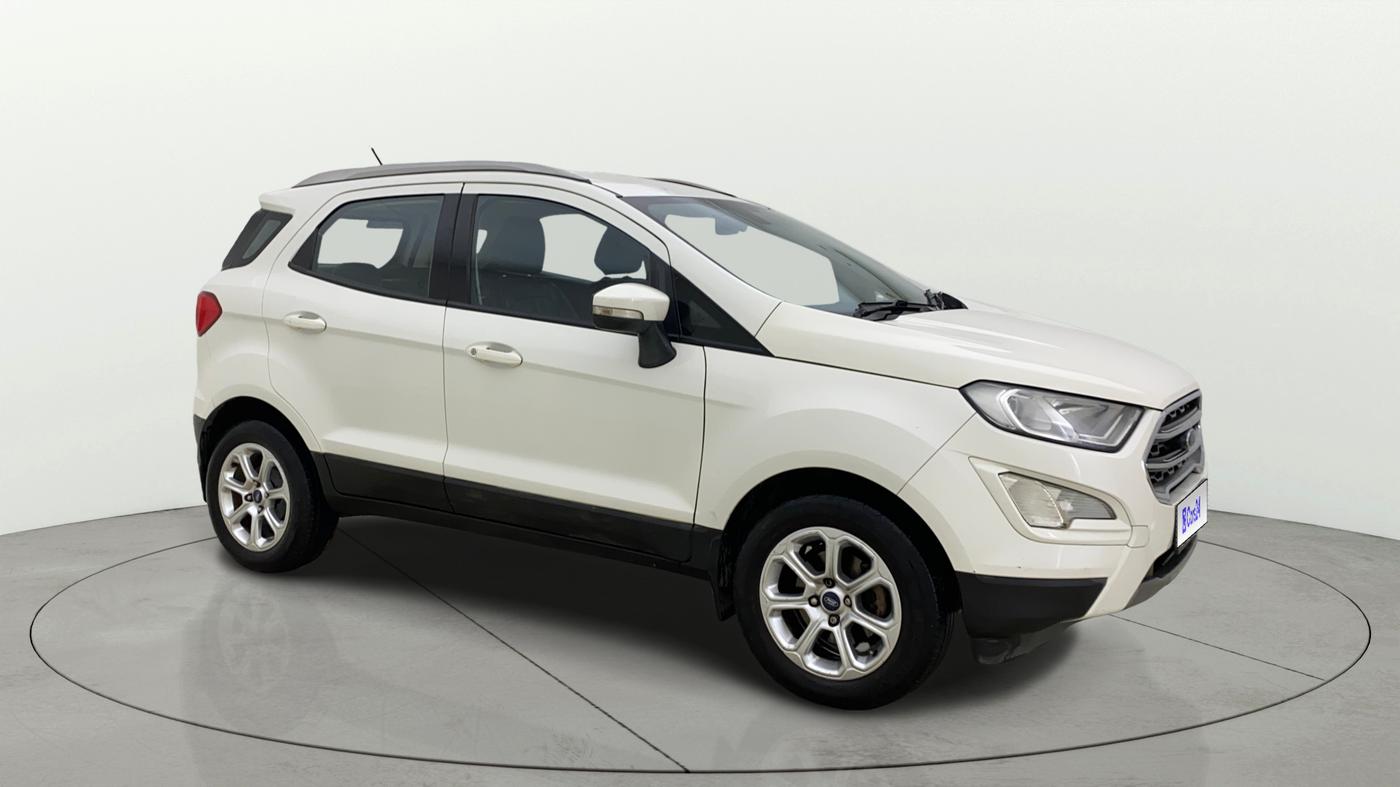 2018 Ford Ecosport TITANIUM + 1.5L PETROL AT, Petrol, Automatic, 96,521 km, Right Front Diagonal