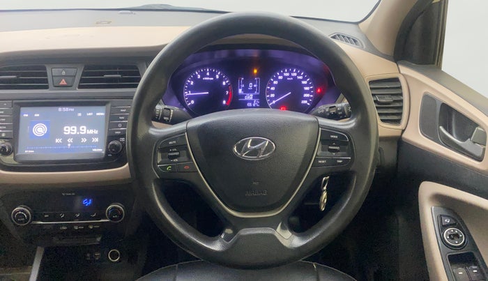 2017 Hyundai Elite i20 ASTA 1.2, Petrol, Manual, 1,06,073 km, Steering Wheel Close Up