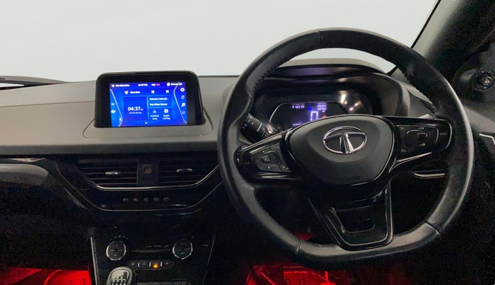 2023 Tata NEXON XZ PLUS LUX SUNROOF DARK DIESEL, Diesel, Manual, 38,714 km, Steering Wheel Close Up