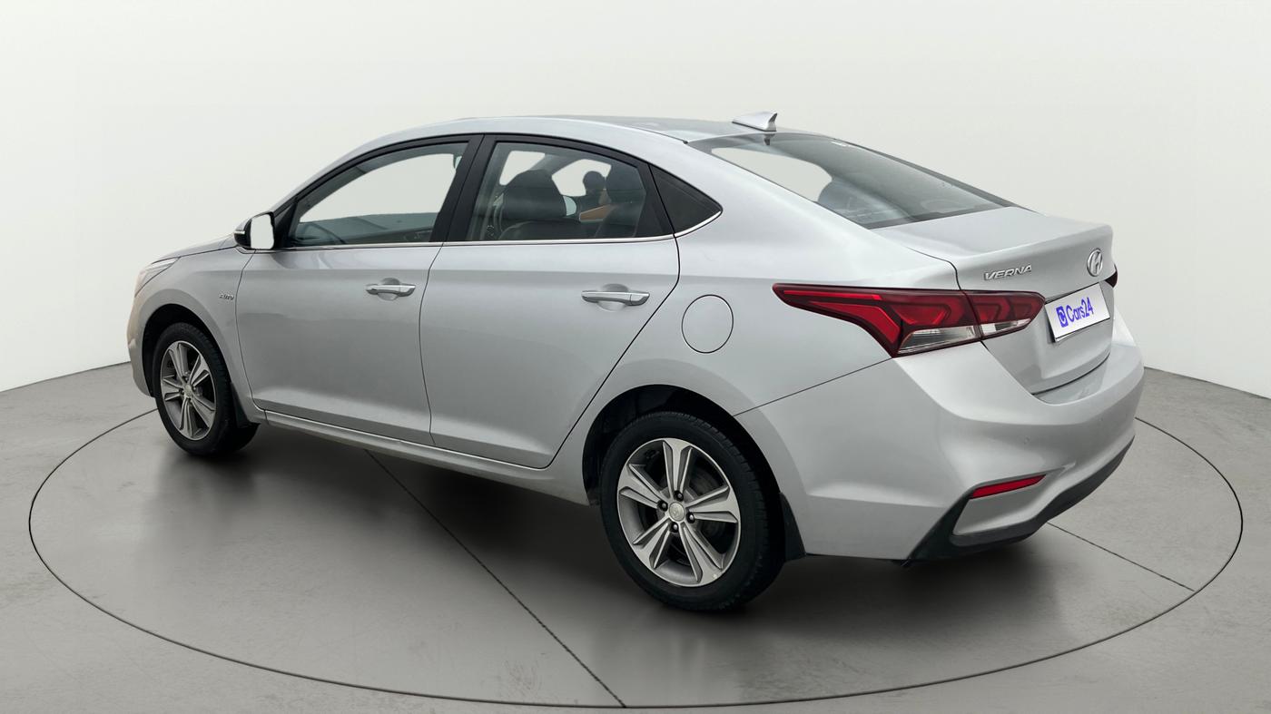 2018 Hyundai Verna 1.6 VTVT SX (O) AT, Petrol, Automatic, 46,247 km, Left Back Diagonal