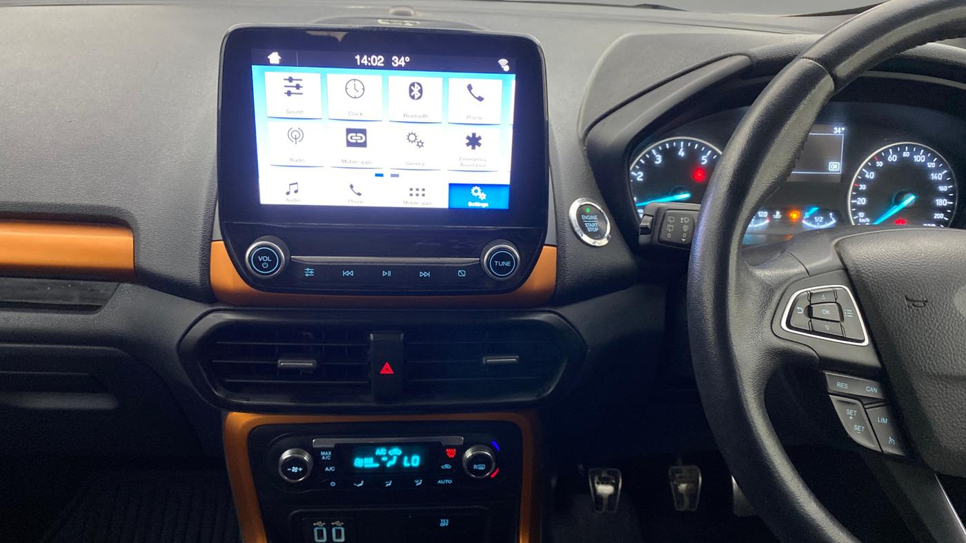 2021 Ford Ecosport TITANIUM 1.5 SPORTS(SUNROOF) PETROL, Petrol, Manual, 50,070 km, Air Conditioner
