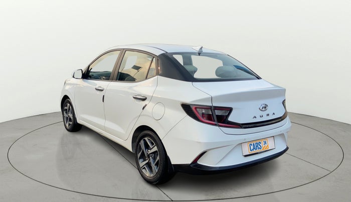 2020 Hyundai AURA SX 1.2, CNG, Manual, 55,457 km, Left Back Diagonal