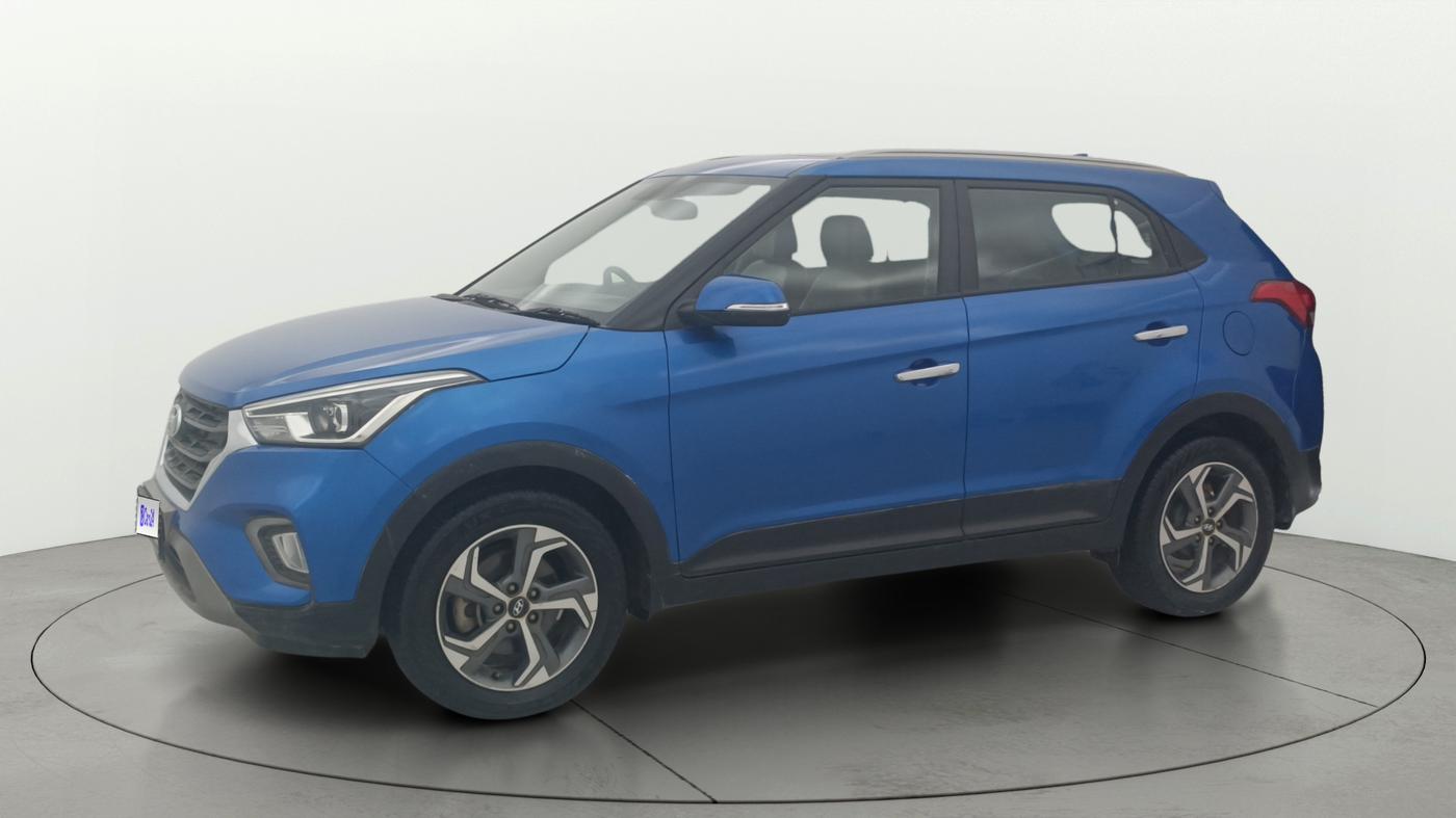 2018 Hyundai Creta SX (O) 1.6 DIESEL, Diesel, Manual, 98,909 km, Left Front Diagonal