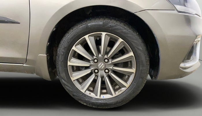 2019 Maruti Ciaz ALPHA 1.5 SHVS PETROL, Petrol, Manual, 56,320 km, Right Front Wheel