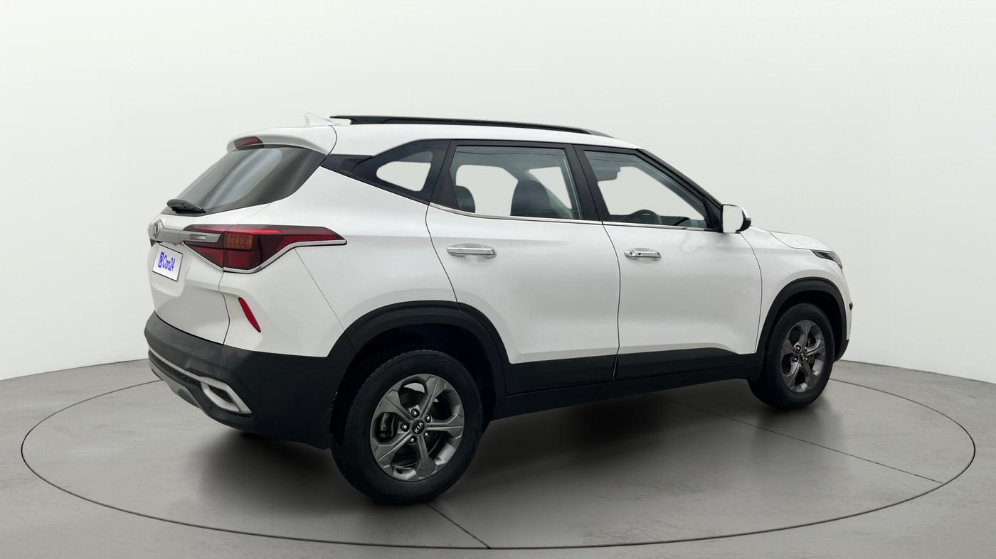 2020 KIA SELTOS HTK PLUS 1.5 DIESEL, Diesel, Manual, 1,38,712 km, Right Back Diagonal
