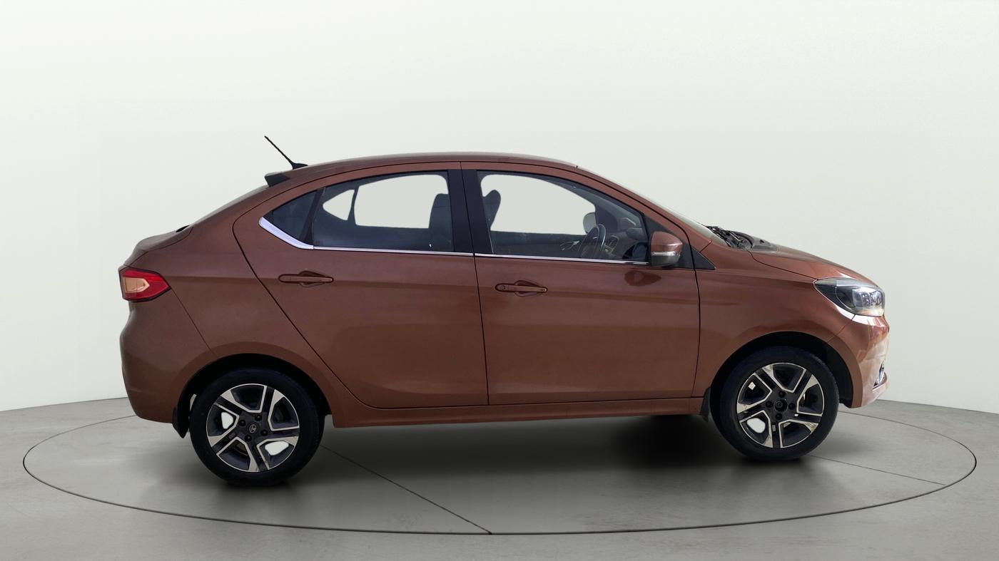 2017 Tata TIGOR XZ (O) PETROL, Petrol, Manual, 45,176 km, Right Side View