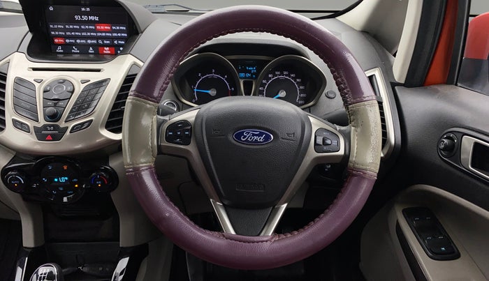 2017 Ford Ecosport TITANIUM 1.5L DIESEL, Diesel, Manual, 80,044 km, Steering Wheel Close Up