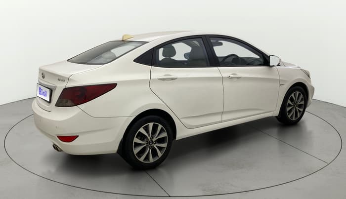 2013 Hyundai Verna FLUIDIC 1.6 VTVT SX, Petrol, Manual, 71,742 km, Right Back Diagonal
