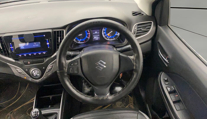 2021 Maruti Baleno DELTA PETROL 1.2, Petrol, Manual, 39,343 km, Steering Wheel Close Up