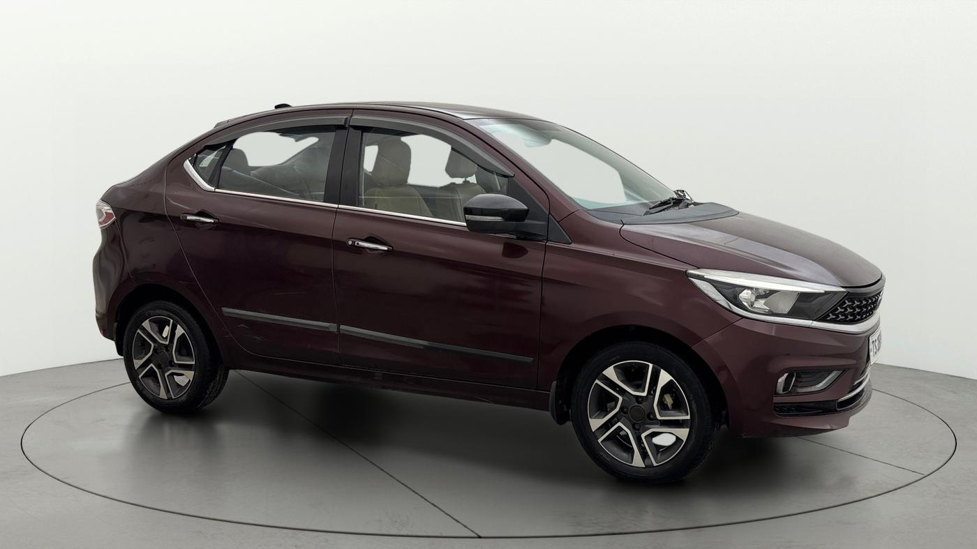 2021 Tata TIGOR XZA PLUS PETROL, Petrol, Automatic, 39,947 km, Right Front Diagonal