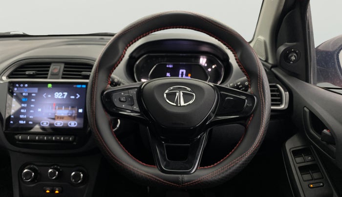 2022 Tata TIAGO NRG XZ AMT, Petrol, Automatic, 16,347 km, Steering Wheel Close Up
