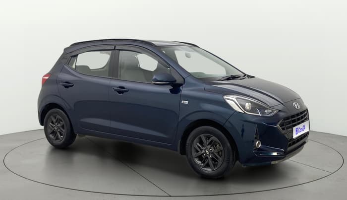 2021 Hyundai GRAND I10 NIOS SPORTZ AMT 1.2 KAPPA VTVT, Petrol, Automatic, 47,751 km, Right Front Diagonal