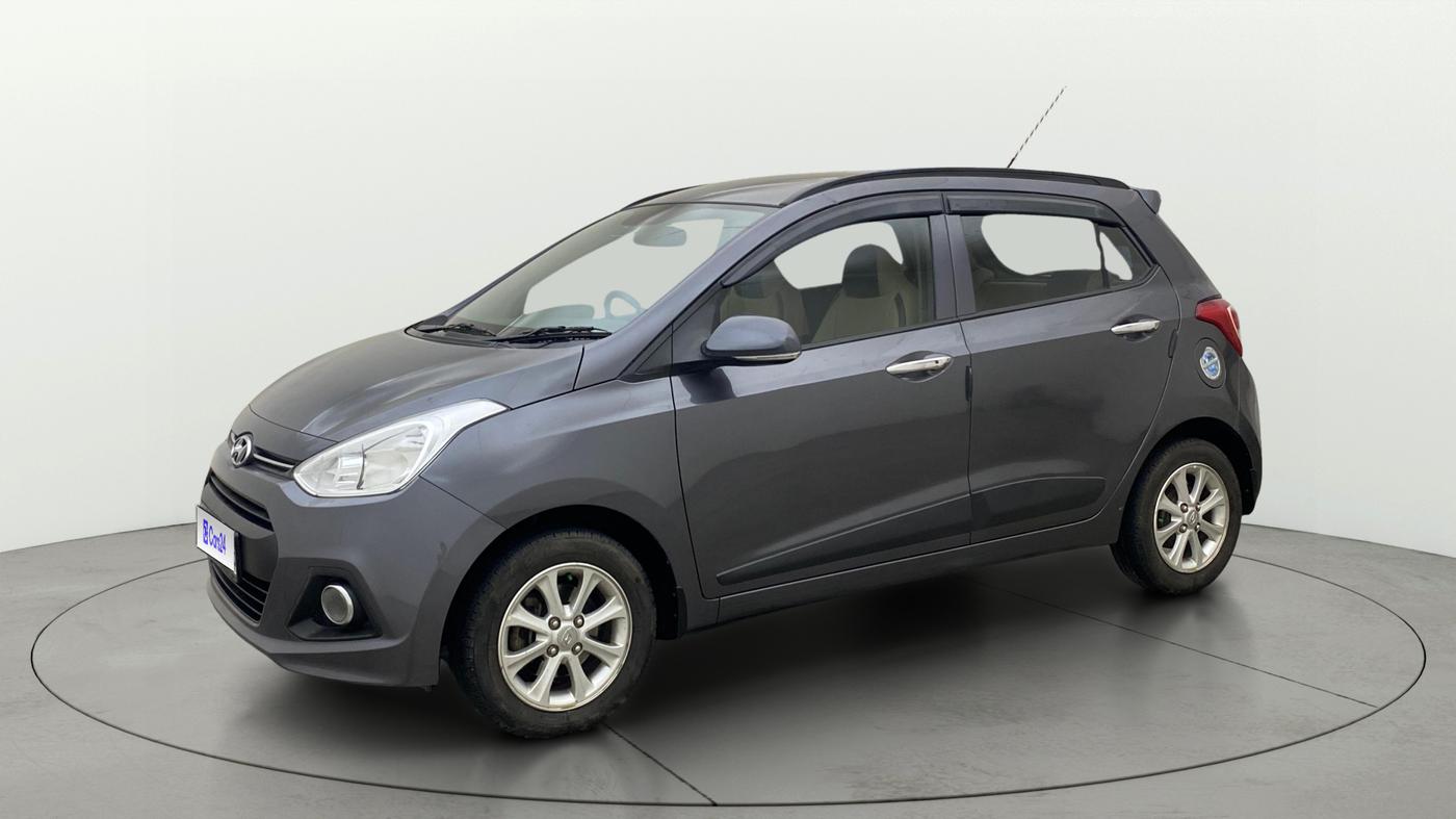 2015 Hyundai Grand i10 ASTA 1.2 KAPPA VTVT, Petrol, Manual, 71,781 km, Left Front Diagonal