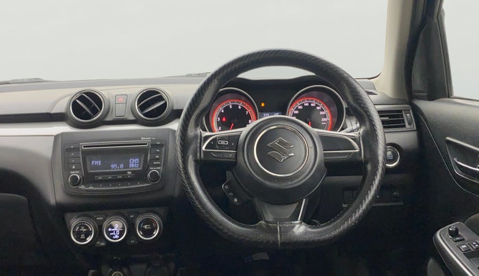 2018 Maruti Swift ZXI AMT, Petrol, Automatic, 44,180 km, Steering Wheel Close Up