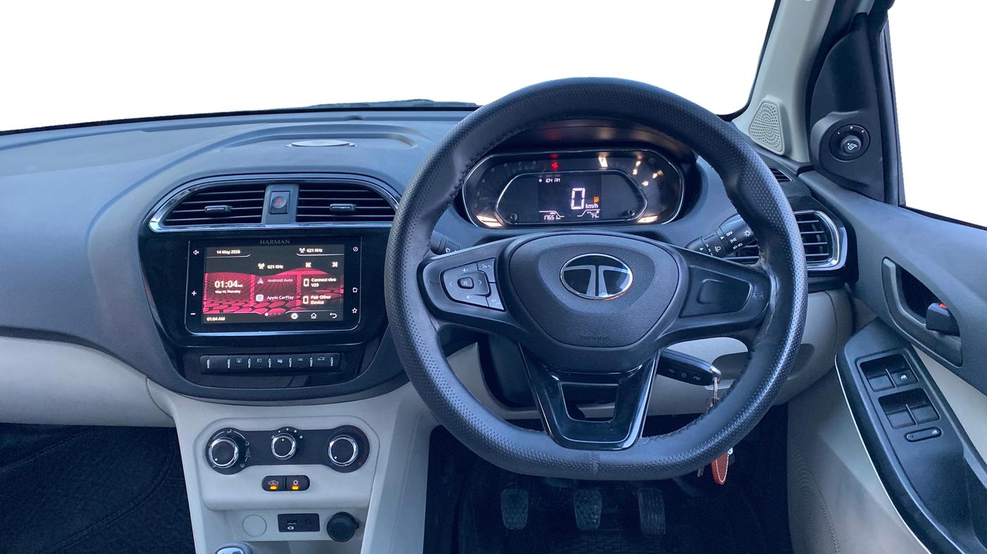 2024 Tata TIGOR XZ CNG, CNG, Manual, 17,640 km, Steering Wheel Close Up