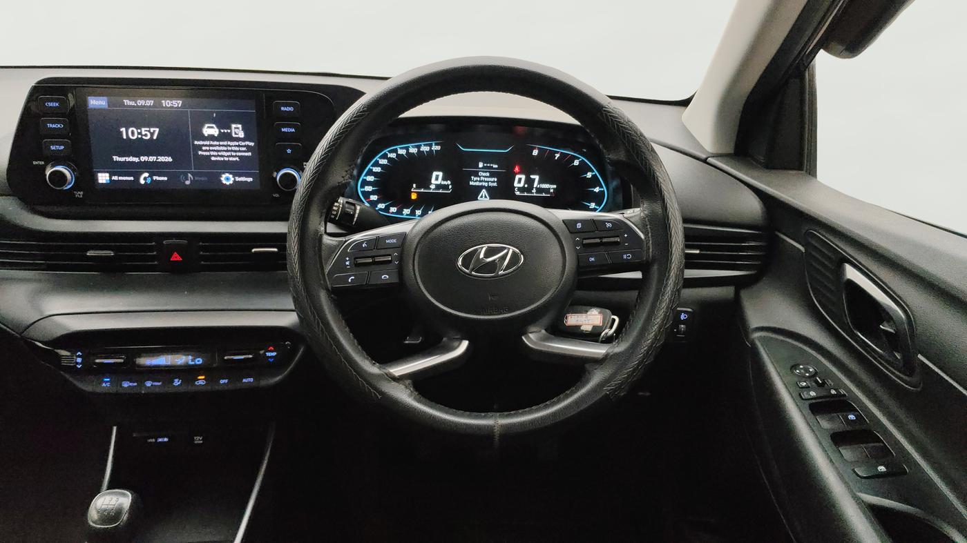 2023 Hyundai NEW I20 SPORTZ 1.2 MT, Petrol, Manual, 46,308 km, Steering Wheel Close Up