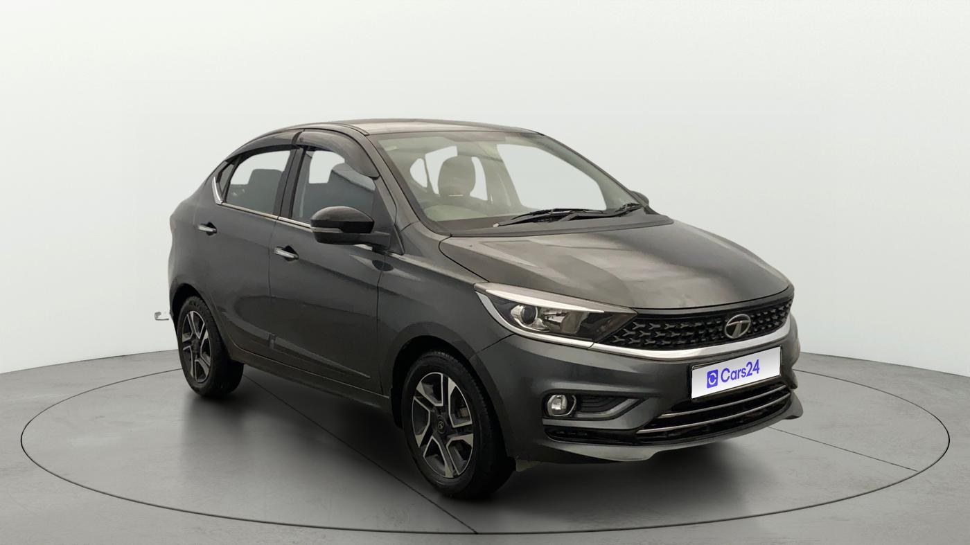 2021 Tata TIGOR XZ PLUS PETROL, Petrol, Manual, 62,930 km, Right Front Diagonal