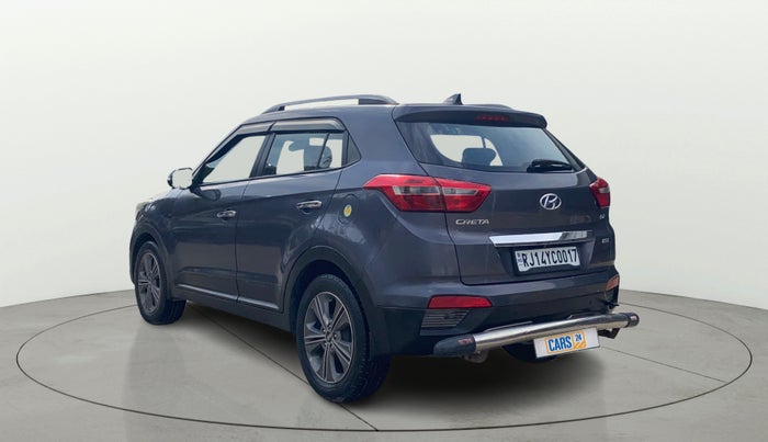 2016 Hyundai Creta SX PLUS AT 1.6 PETROL, Petrol, Automatic, 99,170 km, Left Back Diagonal