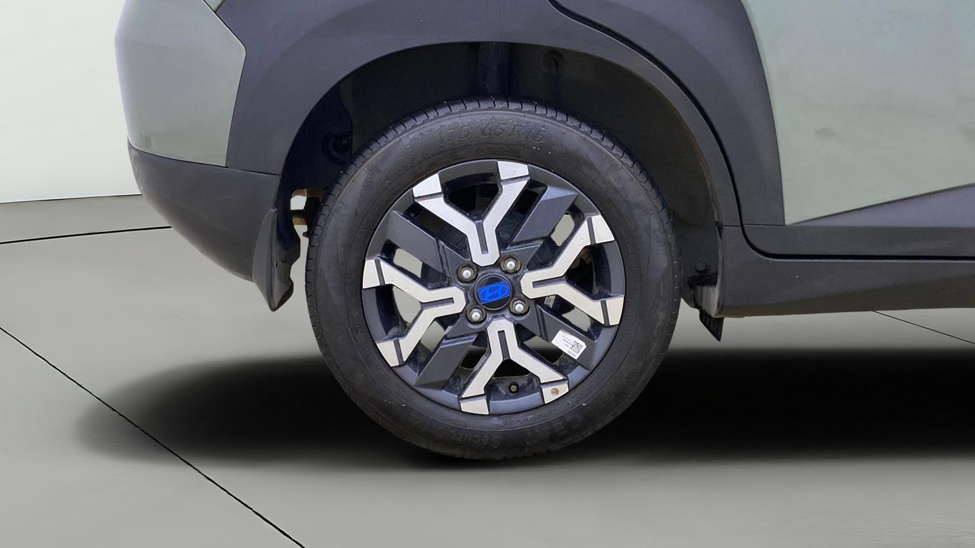 2024 Hyundai EXTER SX(O) CONNECT 1.2 AMT, Petrol, Automatic, 12,899 km, Right Rear Wheel