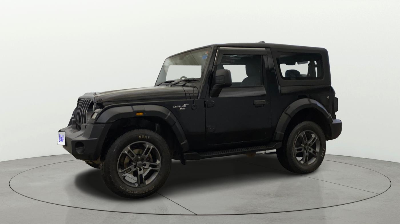 2022 Mahindra Thar LX HT PETROL 4WD MT, Petrol, Manual, 43,511 km, Left Front Diagonal