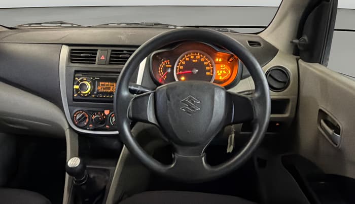 2015 Maruti Celerio VXI CNG, CNG, Manual, 1,21,660 km, Steering Wheel Close Up