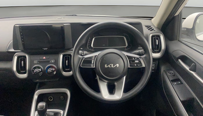 2023 KIA SONET HTE 1.2, Petrol, Manual, 20,761 km, Steering Wheel Close Up