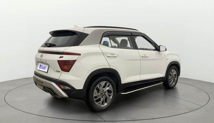 2021 Hyundai Creta SX (O) 1.4 TURBO DCT, Petrol, Automatic, 58,147 km, Right Back Diagonal