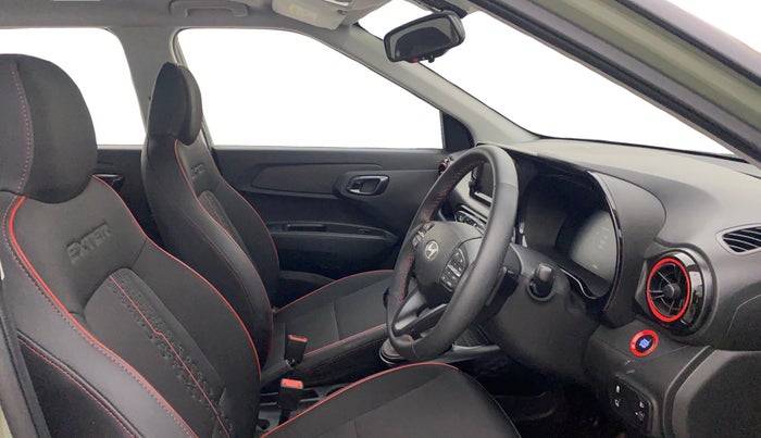 2024 Hyundai EXTER SX (O) Connect 1.2 AMT Knight Edition, Petrol, Automatic, 4,295 km, Right Side Front Door Cabin