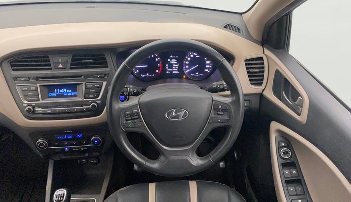 2015 Hyundai Elite i20 ASTA 1.2, Petrol, Manual, 22,273 km, Steering Wheel Close Up