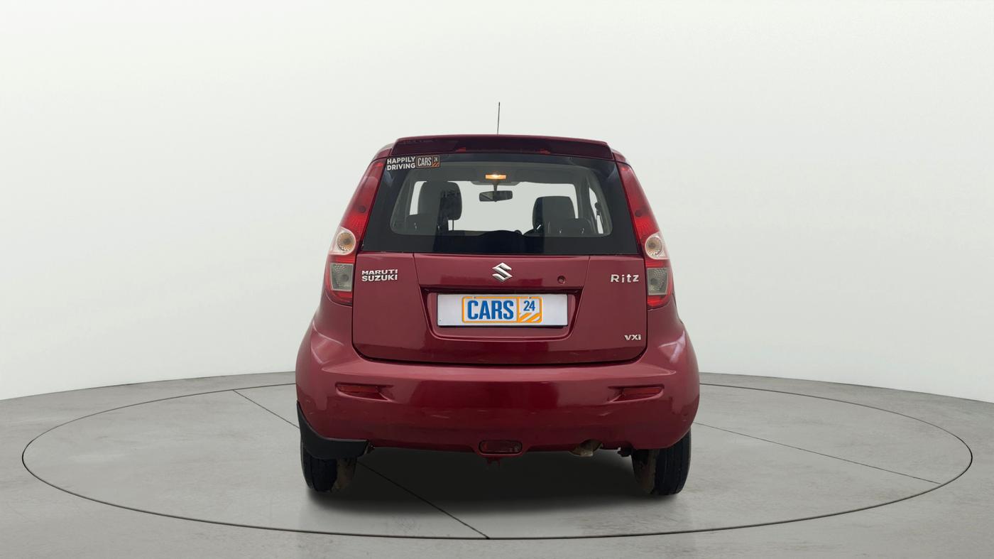 2015 Maruti Ritz VXI, CNG, Manual, 1,30,066 km, Back/Rear