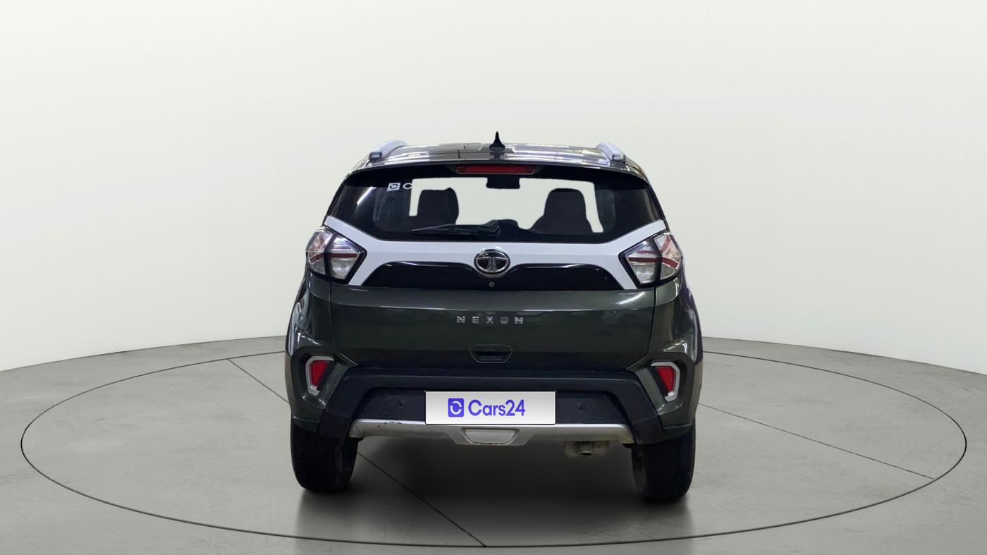2021 Tata NEXON XZA PLUS PETROL, Petrol, Automatic, 27,884 km, Back/Rear