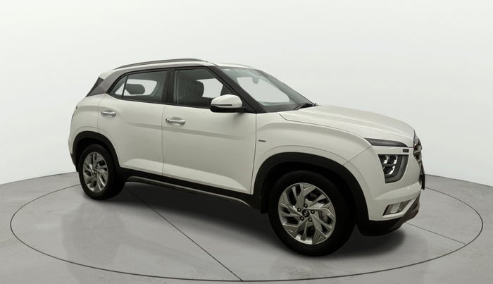2021 Hyundai Creta SX IVT 1.5 PETROL, Petrol, Automatic, 87,062 km, Right Front Diagonal
