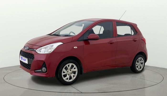 2017 Hyundai Grand i10 SPORTZ 1.2 KAPPA VTVT, Petrol, Manual, 77,942 km, Left Front Diagonal