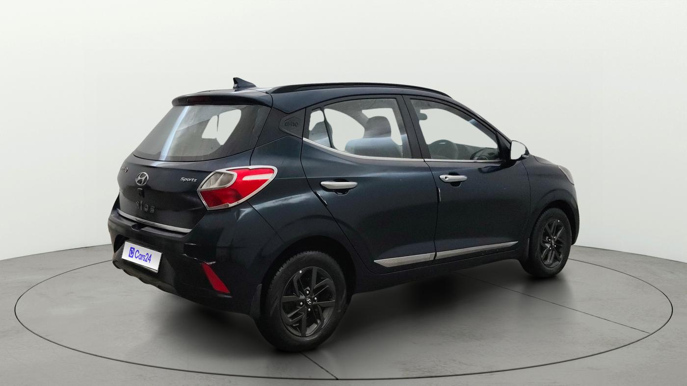 2020 Hyundai GRAND I10 NIOS SPORTZ 1.2 KAPPA VTVT CNG, CNG, Manual, 76,501 km, Right Back Diagonal