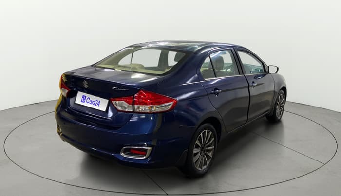 2019 Maruti Ciaz SIGMA 1.5 SHVS MT  PETROL, CNG, Manual, 1,07,641 km, Right Back Diagonal