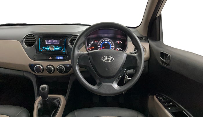 2015 Hyundai Grand i10 MAGNA 1.2 KAPPA VTVT, Petrol, Manual, 35,784 km, Steering Wheel Close Up