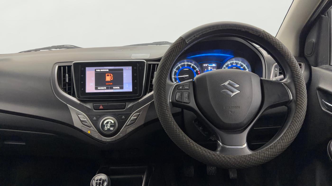 2019 Maruti Baleno ZETA PETROL 1.2, Petrol, Manual, 54,188 km, Steering Wheel Close Up