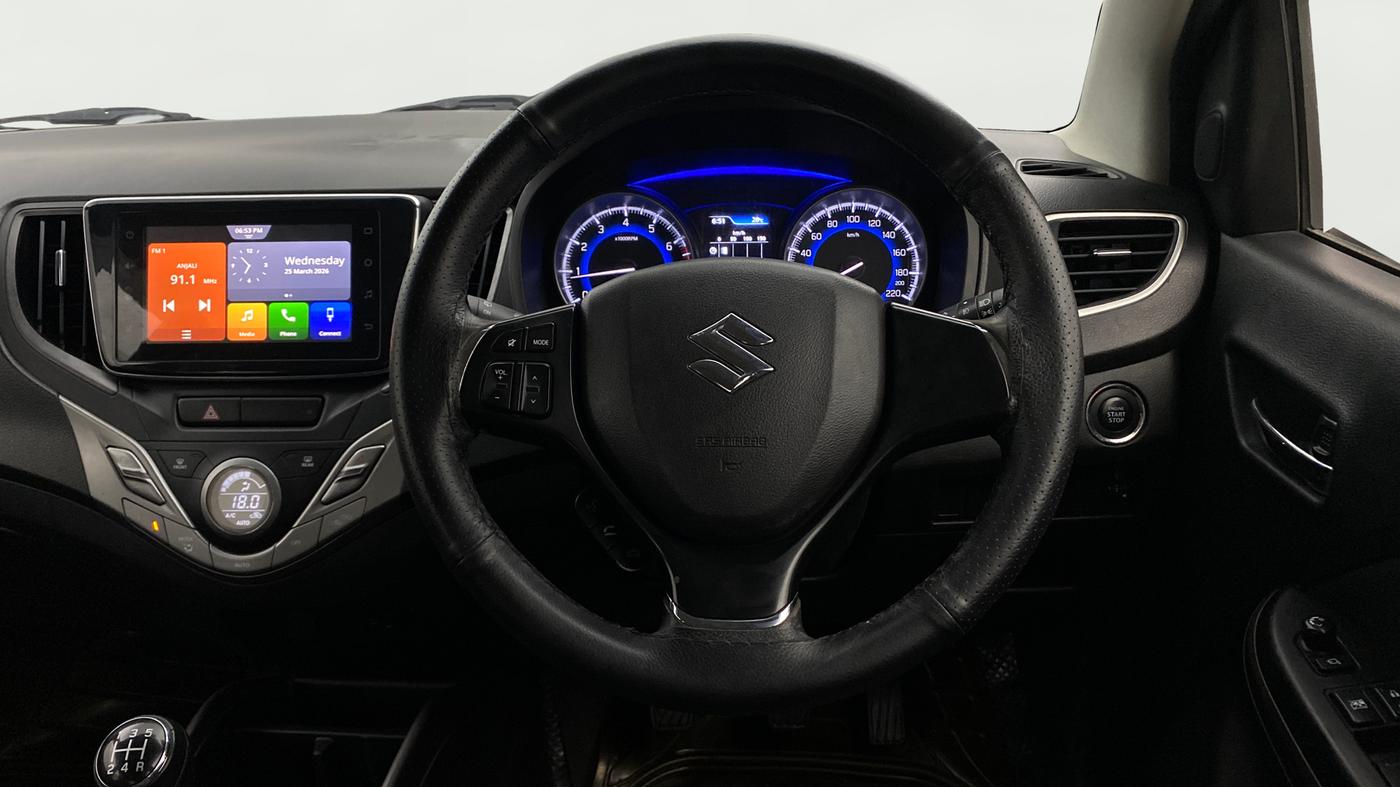 2019 Maruti Baleno ZETA PETROL 1.2, Petrol, Manual, 99,637 km, Steering Wheel Close Up