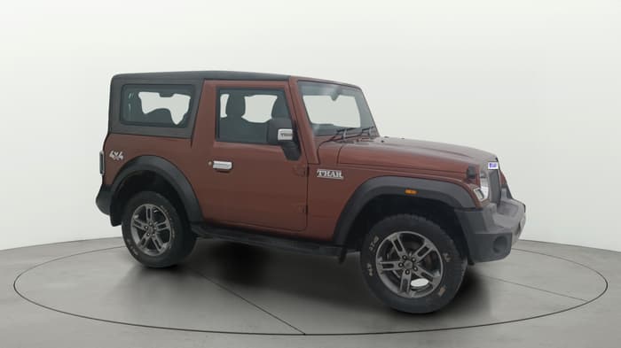2020 Mahindra Thar LX HARD TOP 4WD MT, Diesel, Manual, 92,952 km, Right Front Diagonal