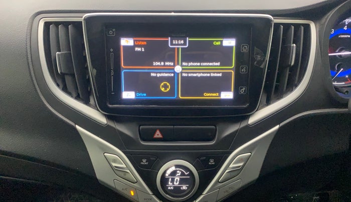 2018 Maruti Baleno ALPHA CVT PETROL 1.2, Petrol, Automatic, 70,115 km, Air Conditioner