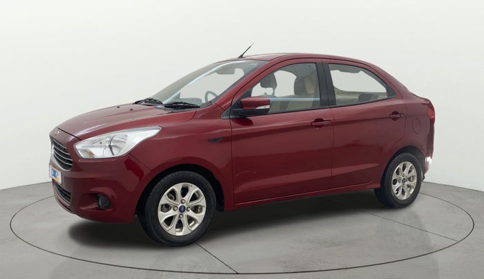 2017 Ford Figo Aspire TITANIUM1.5 DIESEL, Diesel, Manual, 1,04,444 km, Left Front Diagonal