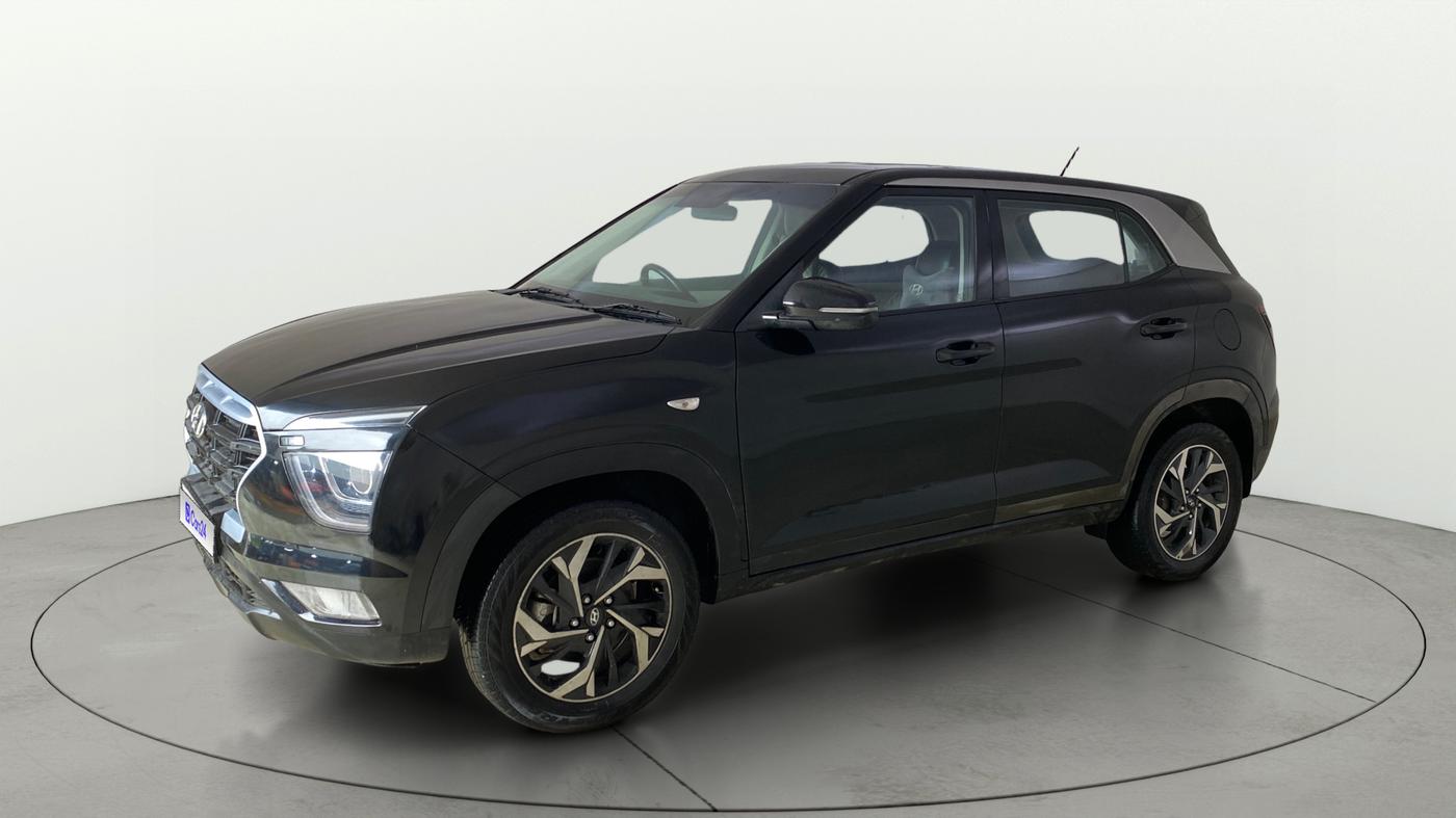2022 Hyundai Creta E 1.5 DIESEL, Diesel, Manual, 41,912 km, Left Front Diagonal